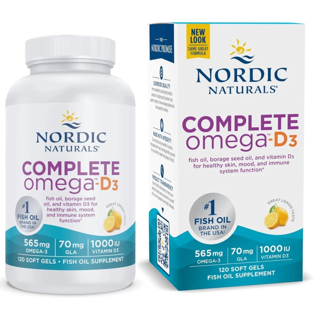 Nordic Naturals - Complete Omega-D3 565 mg - 60 kapsułek
